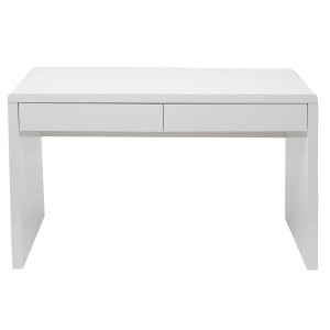 Mesa de Ordenador MANCHESTER, 120x60x75 cm, en Madera color Blanco