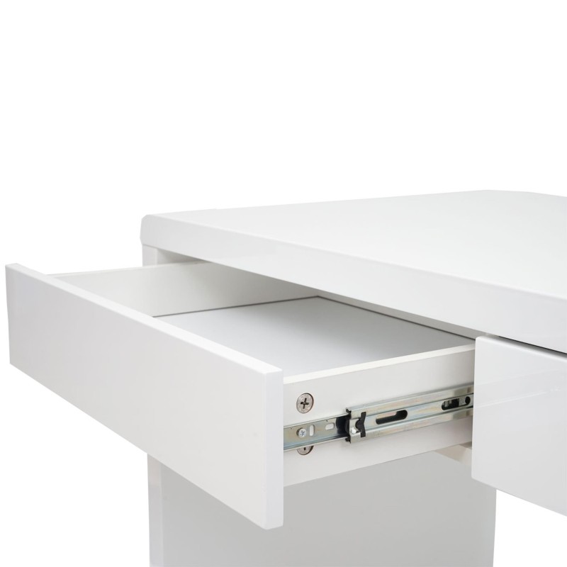 Mesa de Ordenador MANCHESTER, 120x60x75 cm, en Madera color Blanco