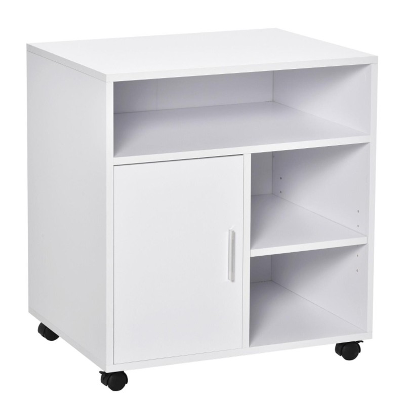 Armario Multiusos LAND en Madera color Blanco