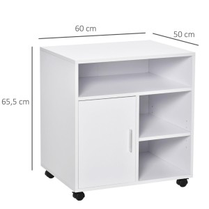 Armario Multiusos LAND en Madera color Blanco
