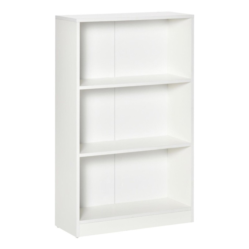 Estantería multiusos TOPYN, estilo sencillo y funcional, en Madera color Negro