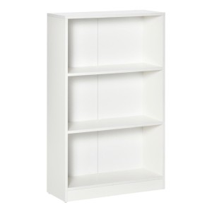 Estantería multiusos TOPYN, estilo sencillo y funcional, en Madera color Negro