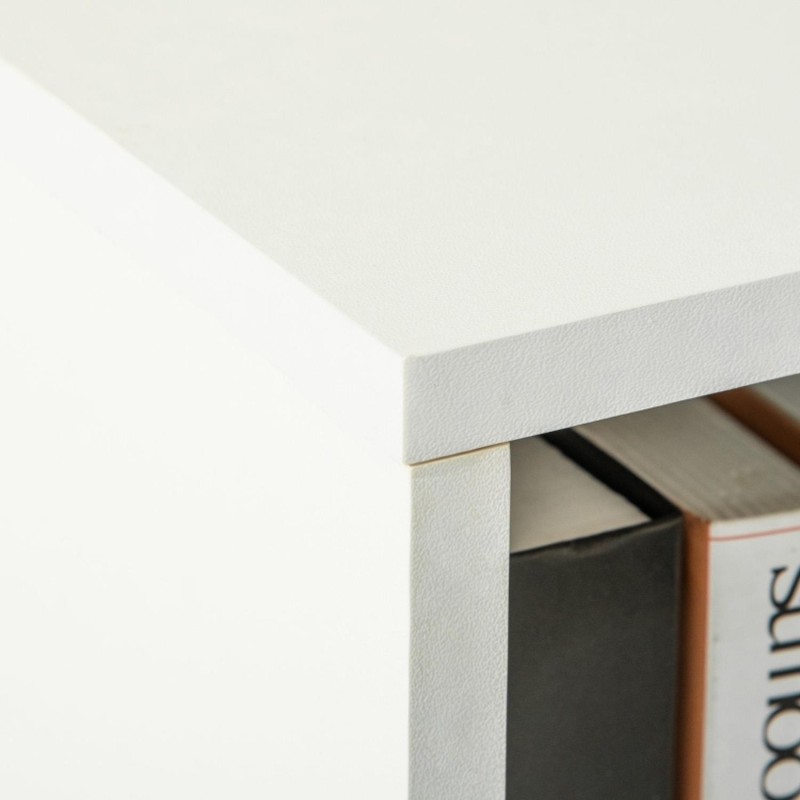 Estantería multiusos TOPYN, estilo sencillo y funcional, en Madera color Negro
