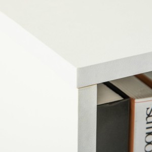 Estantería multiusos TOPYN, estilo sencillo y funcional, en Madera color Negro