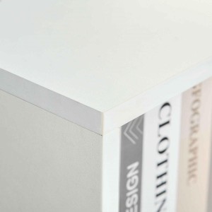 Estantería DELHI, Diseño Moderno, en Madera color Blanco