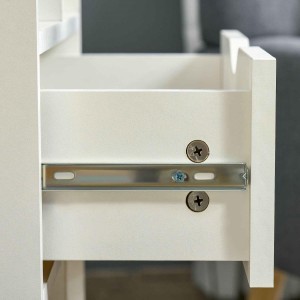 Estantería DELHI, Diseño Moderno, en Madera color Blanco