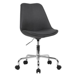 Silla de Oficina ARIEL, En Tela, Color Negro