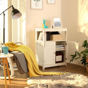 Armario Auxiliar GROMER en Madera color Blanco