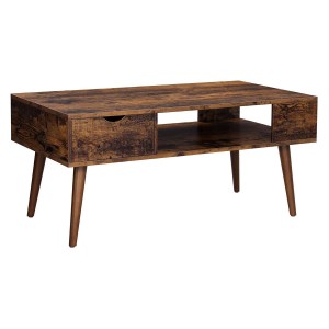 Mesa de Centro HARVEY, con Cajón, color Nogal