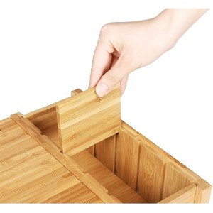 Soporte para Pantalla DAPHNE de Madera de Bambú