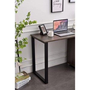 Mesa para Ordenador PERTH en Metal y Madera color Roble