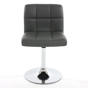 Lote de 2 unidades de la Silla de Confidente VERDI, en Piel en color Negro