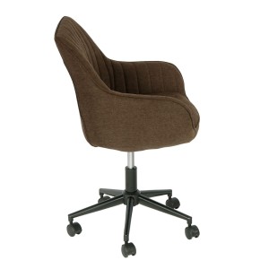 Silla de Oficina SIGMA, Diseño moderno, en Tela color Gris