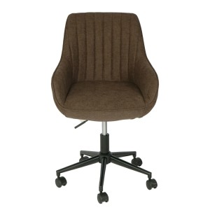 Silla de Oficina SIGMA, Diseño moderno, en Tela color Gris