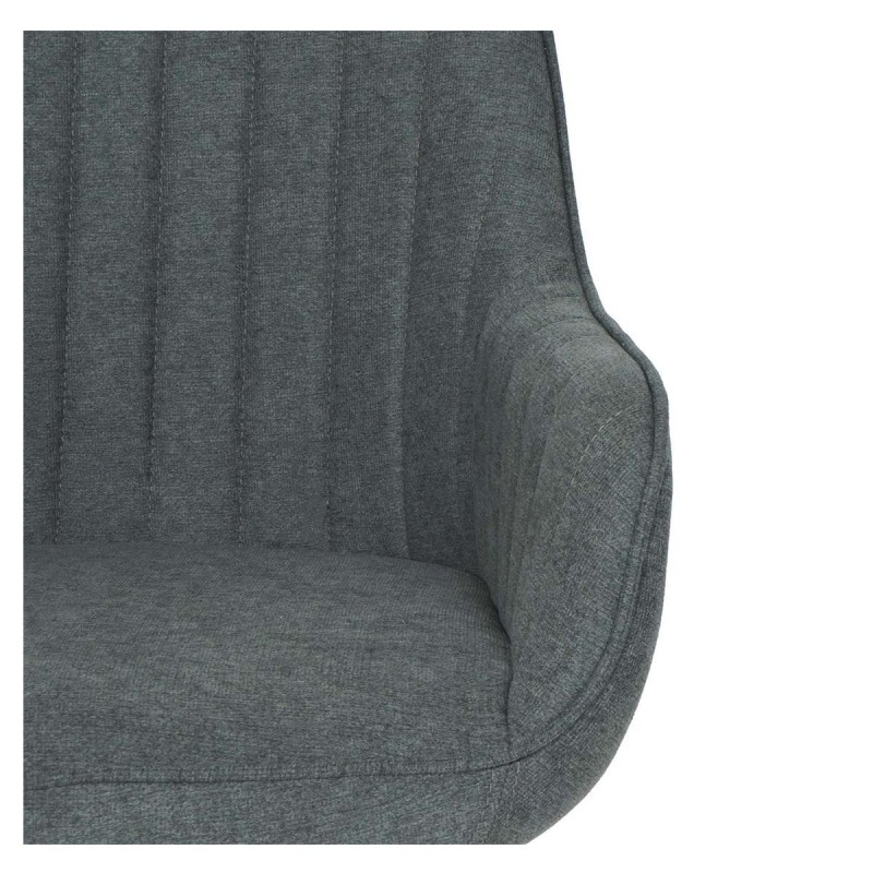 Silla de Oficina SIGMA, Diseño moderno, en Tela color Gris