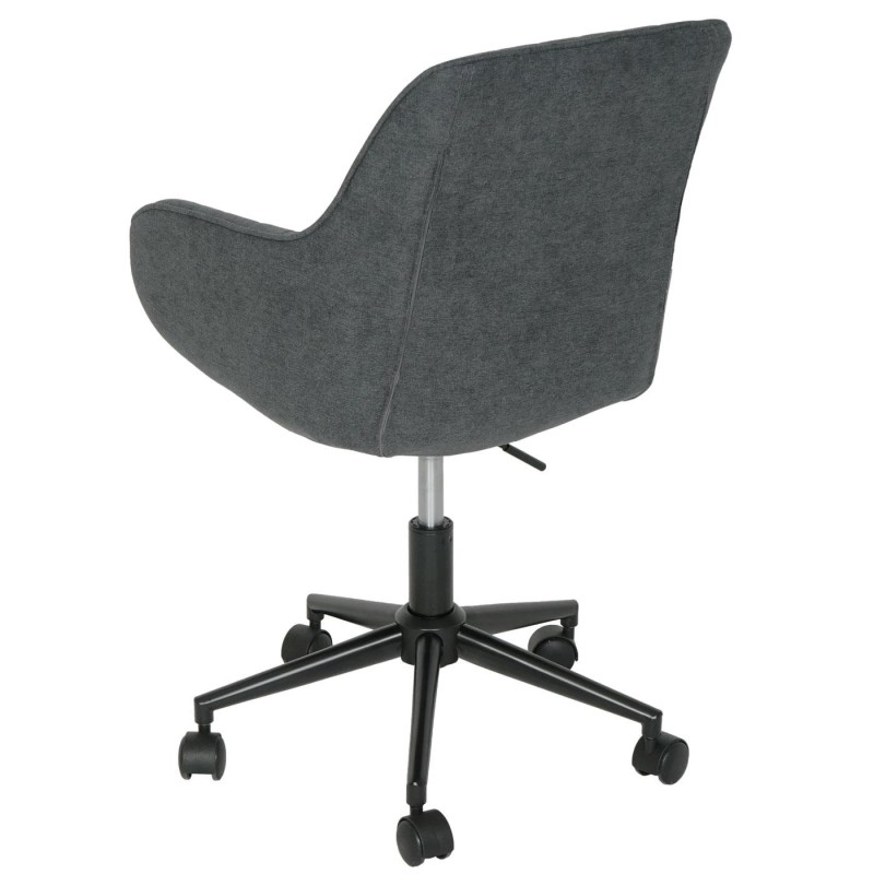 Silla de Oficina SIGMA, Diseño moderno, en Tela color Gris