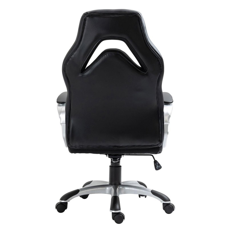 Silla Gaming ALPHA en Piel color Negro