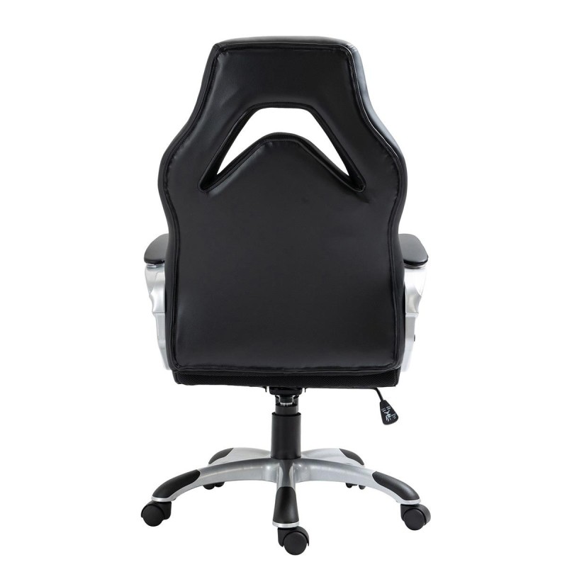 Silla Gaming ALPHA en Piel color Negro