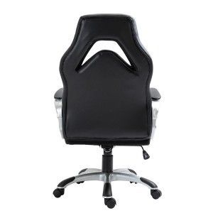 Silla Gaming ALPHA en Piel color Negro