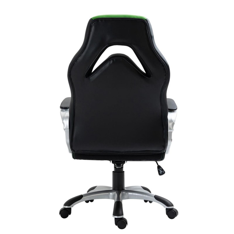 Silla Gaming ALPHA en Piel color Negro