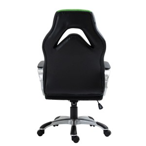 Silla Gaming ALPHA en Piel color Negro
