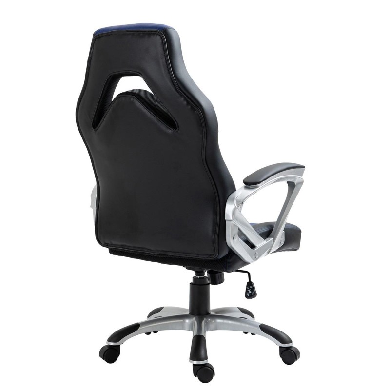 Silla Gaming ALPHA en Piel color Negro