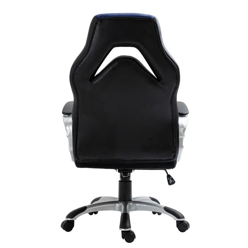 Silla Gaming ALPHA en Piel color Negro
