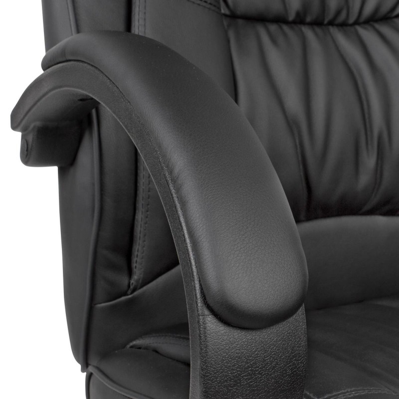 Sillón de Oficina SIRIO en Piel Color Negro