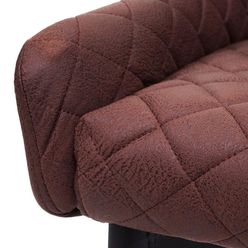 Silla de Confidente DEVAN en Tela color Gris Claro