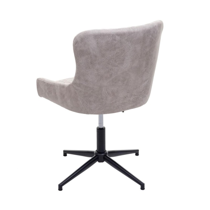 Silla de Confidente DEVAN en Tela color Gris Claro