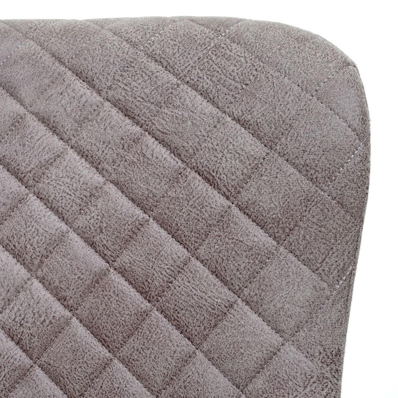 Silla de Confidente DEVAN en Tela color Gris Claro
