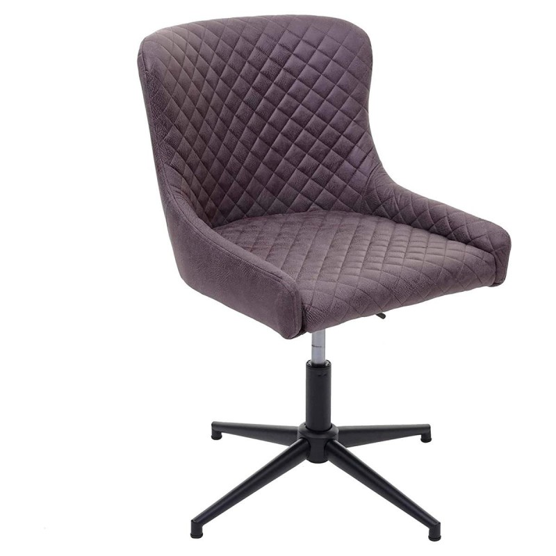 Silla de Confidente DEVAN en Tela color Gris Claro