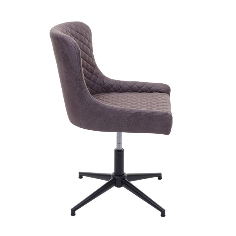 Silla de Confidente DEVAN en Tela color Gris Claro