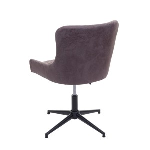 Silla de Confidente DEVAN en Tela color Gris Claro