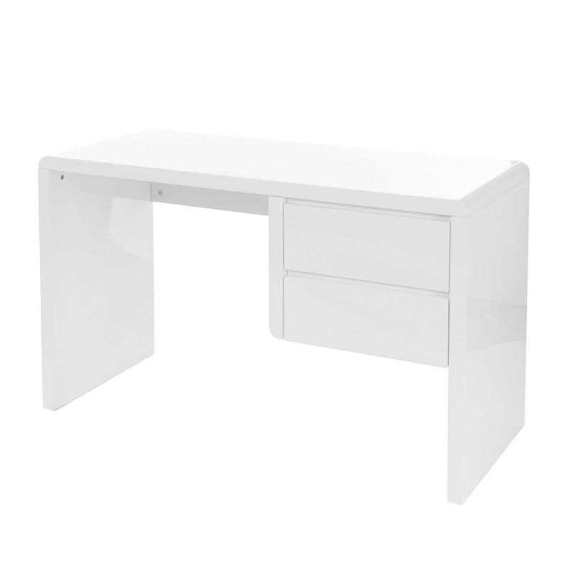 Mesa para Ordenador NELSY en Madera color Blanco