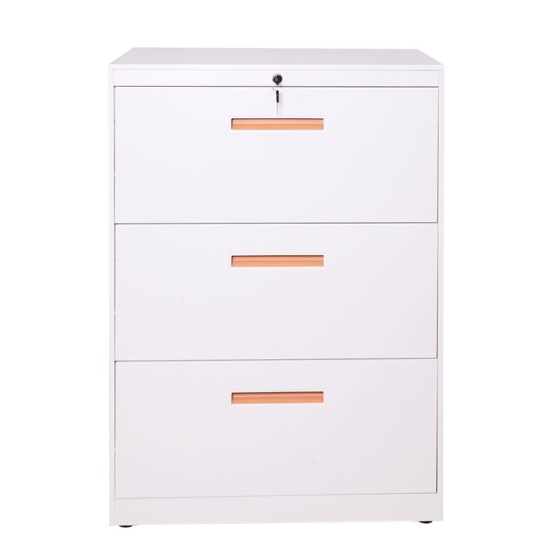 Archivador DEVIS, 3 cajones, color Blanco