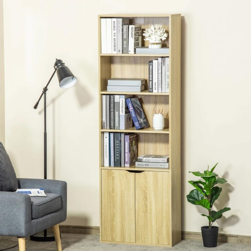 Estantería EUREKA, en Madera color Haya