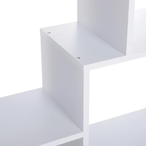 Estantería DISA, Diseño Moderno, en Madera color Blanco