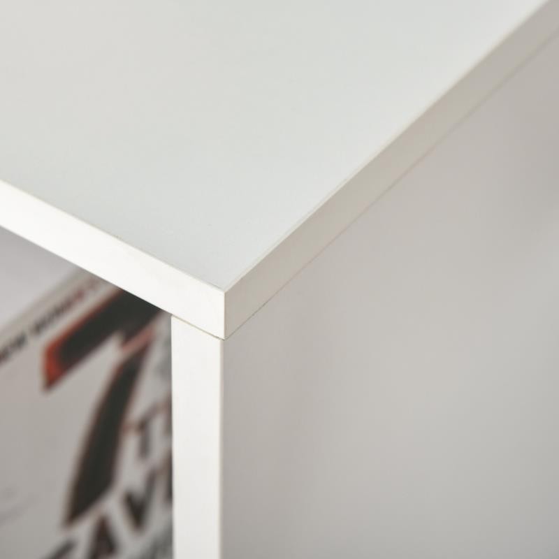 Estantería BELI, 65x30x97 cm, en Madera, color Blanco