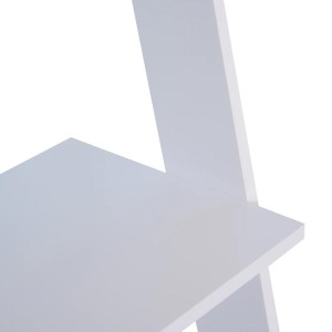 Estantería CARDEN, Diseño Moderno en Escalera, en Madera color Nogal