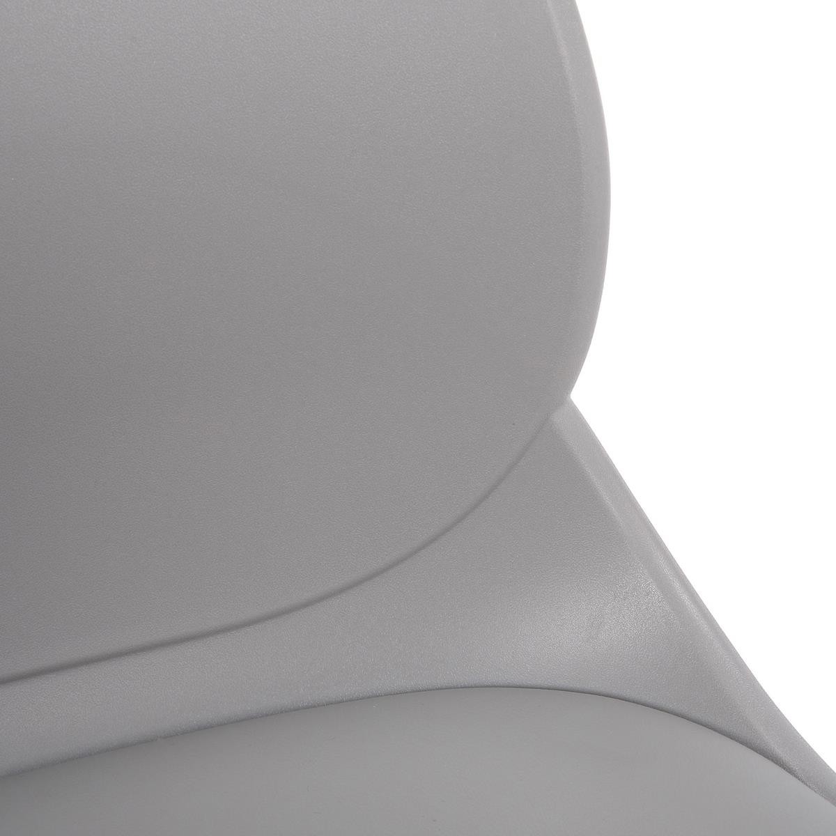 Silla de Oficina MACAO, Diseño Moderno, Base Metálica, Ajustable en Altura, color Gris