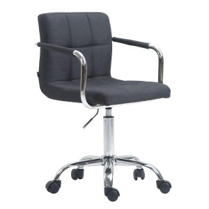 Silla de Oficina BETTY TELA en color Negro