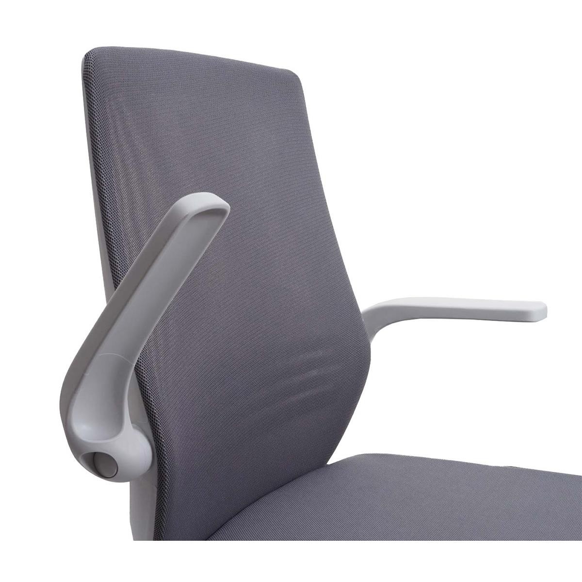 Silla de Oficina NEKKAR, Brazos Abatibles, Cómoda y Funcional, En Blanco y Negro