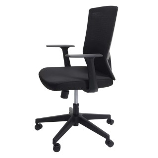Silla Ergonómica WONDER en Malla Transpirable color Negro 2