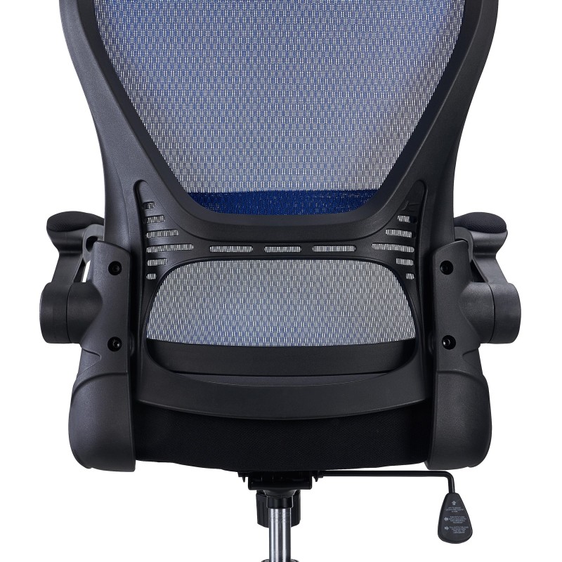 Silla de Oficina CORFU, brazos abatibles, negro
