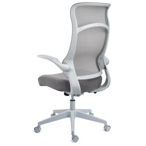 Silla de Oficina DAFNE, brazos abatibles, negro