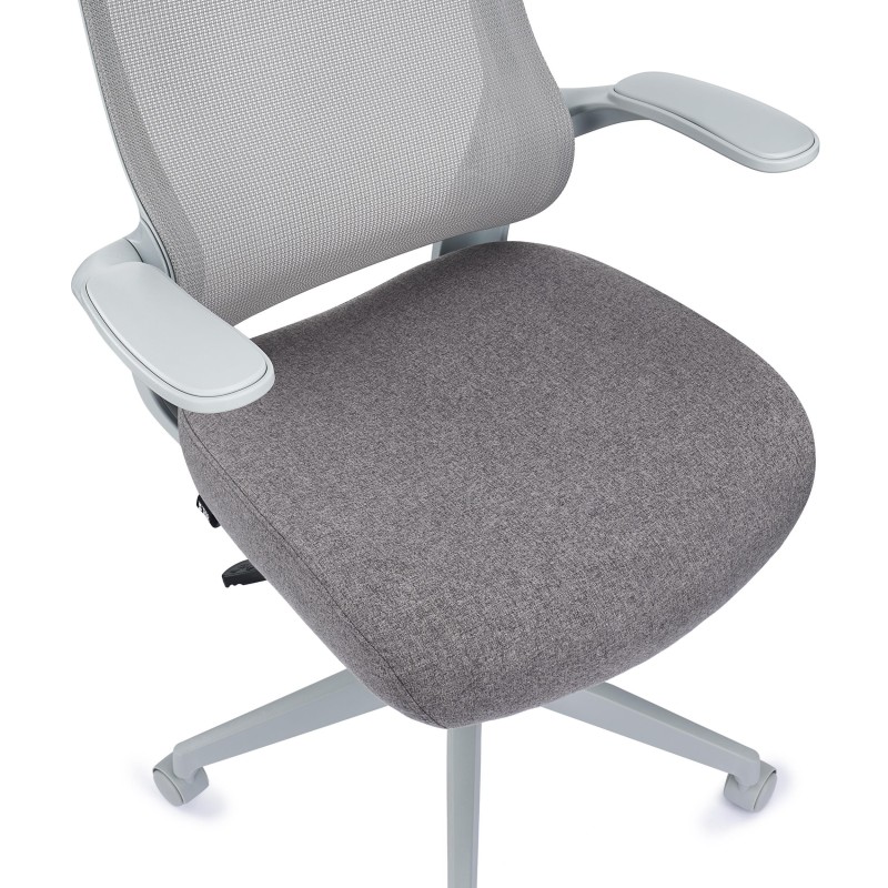 Silla de Oficina DAFNE, brazos abatibles, negro