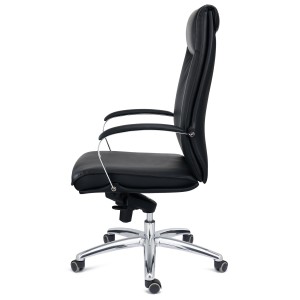 Sillón de oficina SENATOR, elegante y cómodo, negro