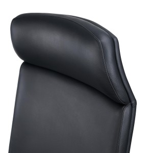 Sillón de oficina MILANO, gran diseño y ergonomía, negro