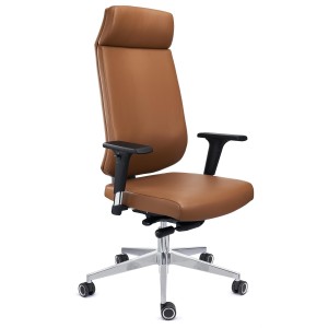 Sillón de oficina MILANO, gran diseño y ergonomía, negro